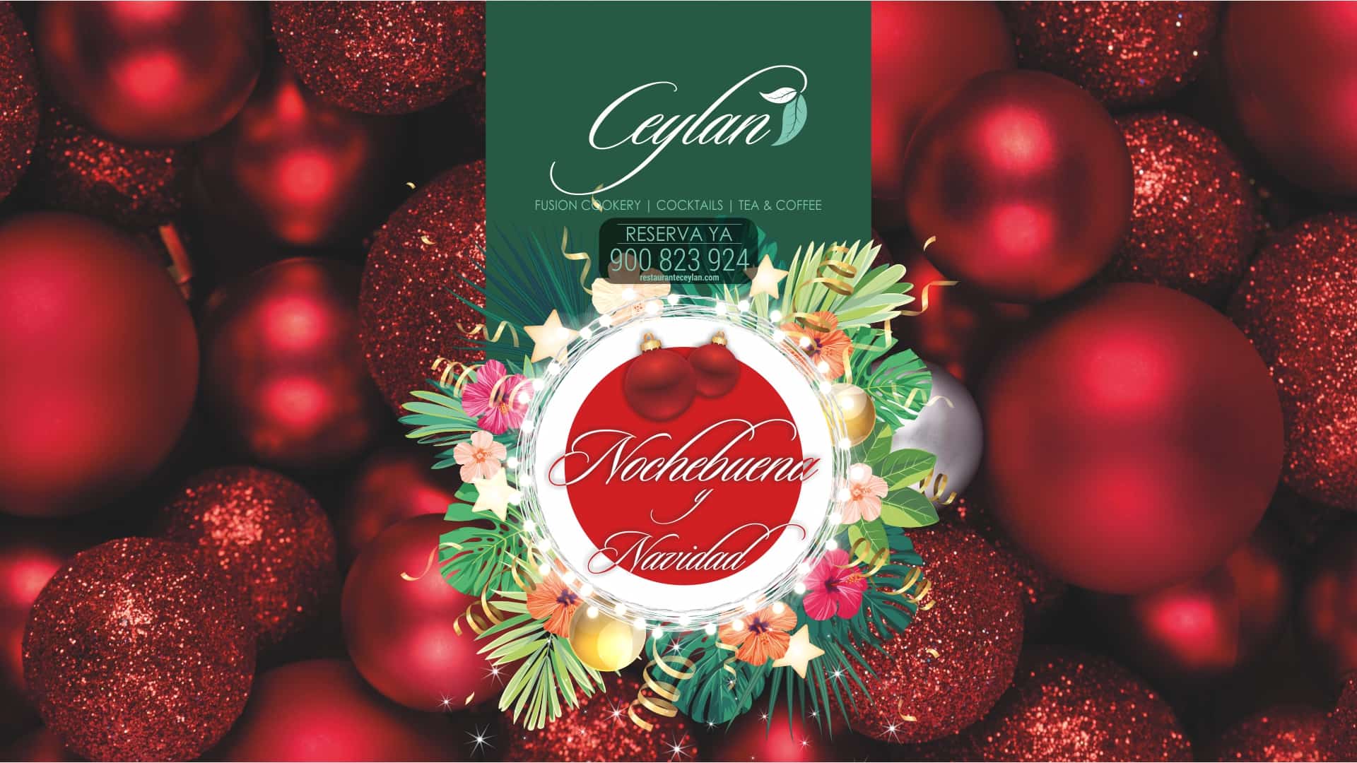 Navidad Restaurante Ceylan Gran Vía